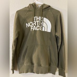 The North Face Small Womens Green Hoodie Pullover Ladies Adult